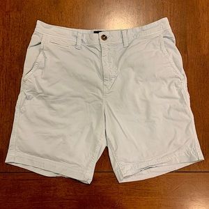 Am. Eagle NextLevelFlex Slim Baby Blue Shorts 32